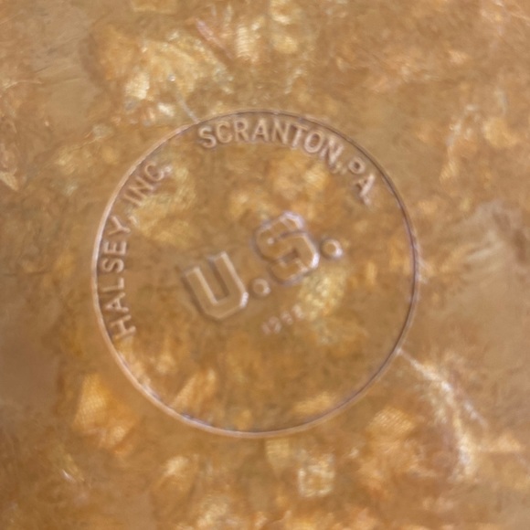 1952 Korean Era US Army Melamine Mess Hall Trays - Picture 4 of 10